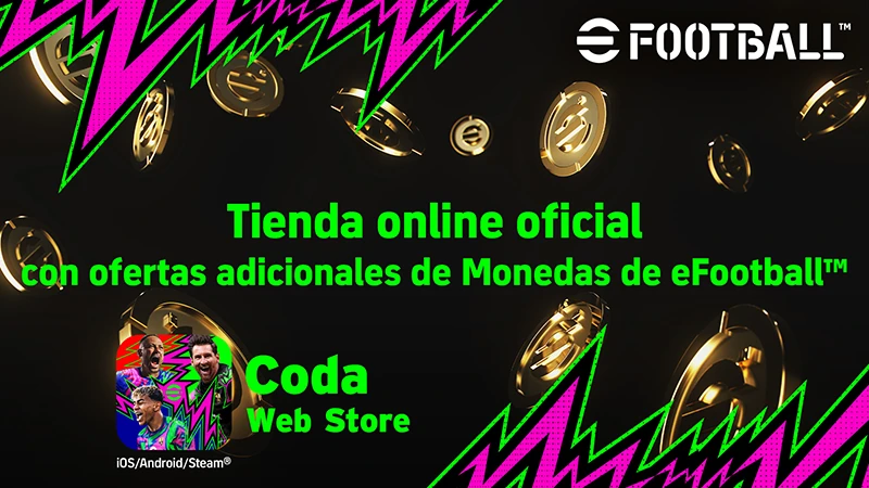 Tienda online oficial con ofertas adicionales de Monedas de eFootball™